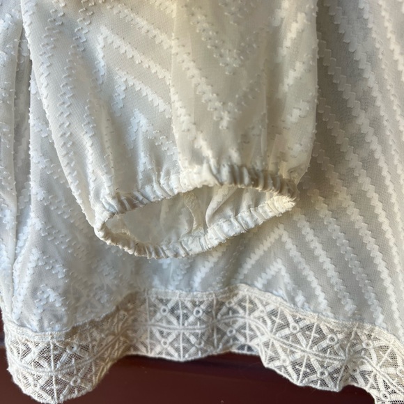 Eclair Pip crew neck blouse size M - Picture 3 of 6